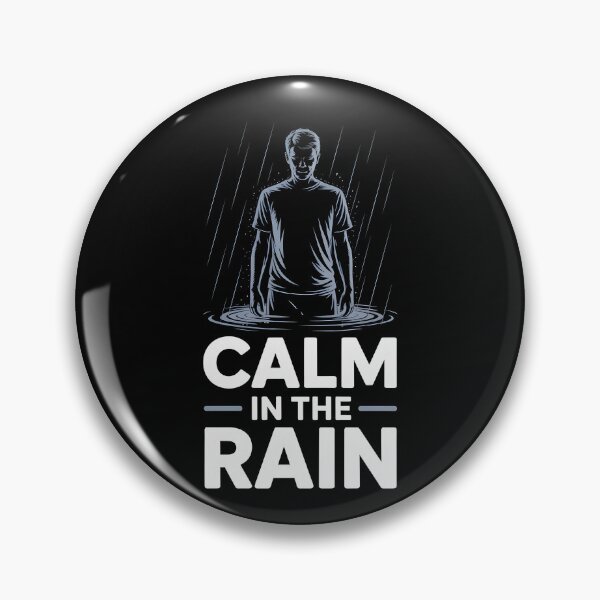 Item preview, Calm In The Rain Rainy designed and sold by MooonTees.
