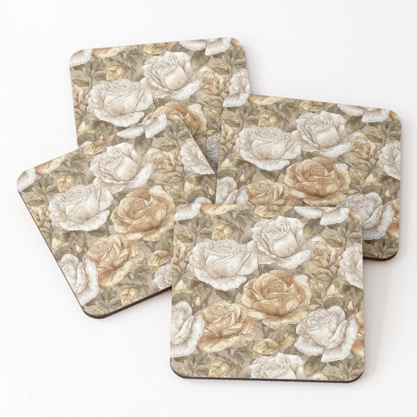 Item preview, Minimalistic Rose Texture  - Retro Flower Floral  - Birthday Gifts For Her designed and sold by RoyalStarsPatts.