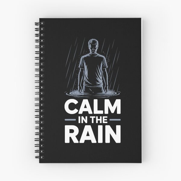 Item preview, Calm In The Rain Rainy designed and sold by MooonTees.