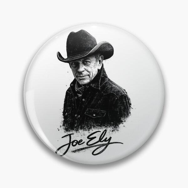Item preview, Joe Ely – High Plains Ink Stencil Portrait designed and sold by gahteeriffico.