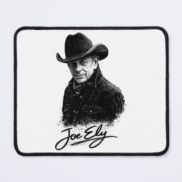 Item preview, Joe Ely – High Plains Ink Stencil Portrait designed and sold by gahteeriffico.