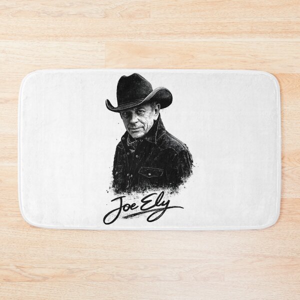 Item preview, Joe Ely – High Plains Ink Stencil Portrait designed and sold by gahteeriffico.