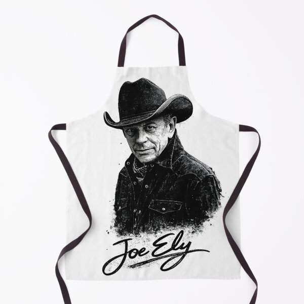Item preview, Joe Ely – High Plains Ink Stencil Portrait designed and sold by gahteeriffico.