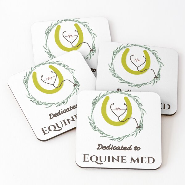 Item preview, Elegant Boho Equine Vet Tech - Dedicated to Equine Medicine Horseshoe Art designed and sold by batoot1.