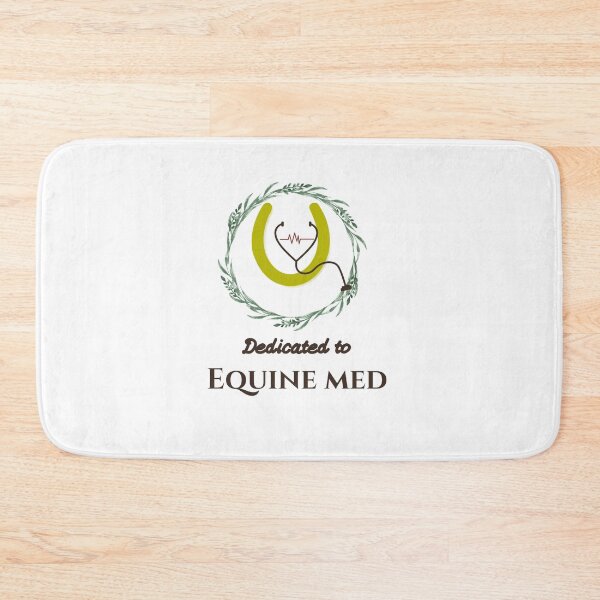 Item preview, Elegant Boho Equine Vet Tech - Dedicated to Equine Medicine Horseshoe Art designed and sold by batoot1.