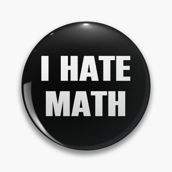 Item preview, I Hate Math - Funny Sarcasm Math Lover designed and sold by syelivinadera.