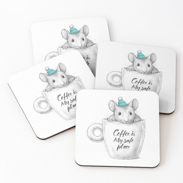 Item preview, coffee is my safe place designed and sold by NIKITA KORENKOV NikKor.