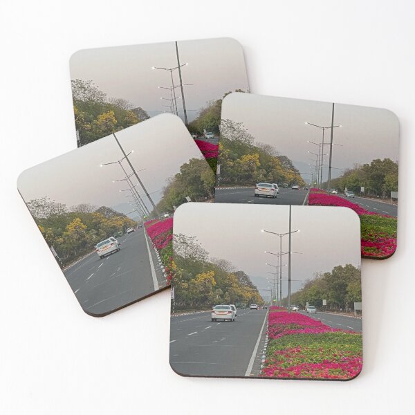 Item preview, Blooming Flowers Along City Road designed and sold by NafishopKhan.