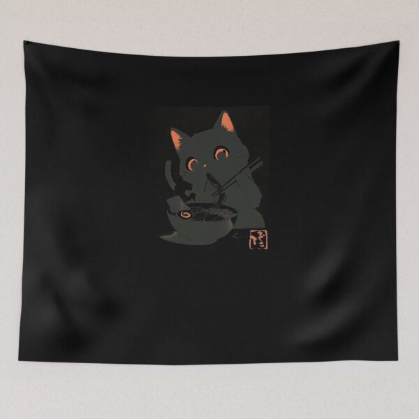 Item preview, Ramen Cat #252 designed and sold by triglavis-art.