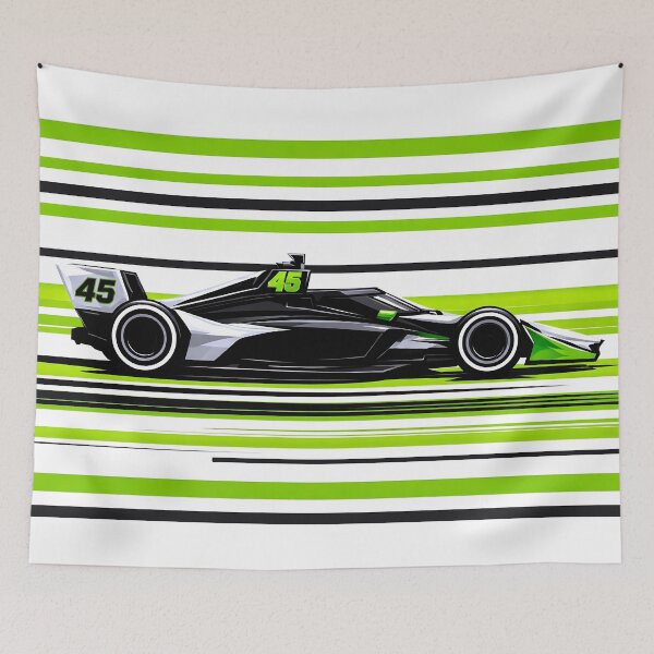 Item preview, 2026 Louis Foster #45 IndyCar Side Profile designed and sold by PitWallArt.