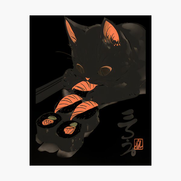 Item preview, Sushi Hunter #285 designed and sold by triglavis-art.