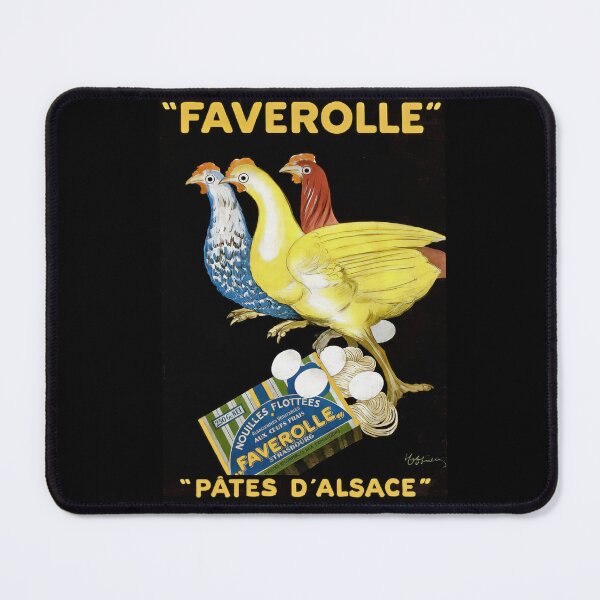 Item preview, Faverolle Pates d'Alsace Vintage Poster by Leonetto Cappiello | 1920s French Pasta Advertising Art designed and sold by artofuniverse.