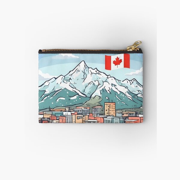 Item preview, Whitehorse Yukon Pastel Canada Cute Skyline Cityscape Pride designed and sold by HowToCanadian.