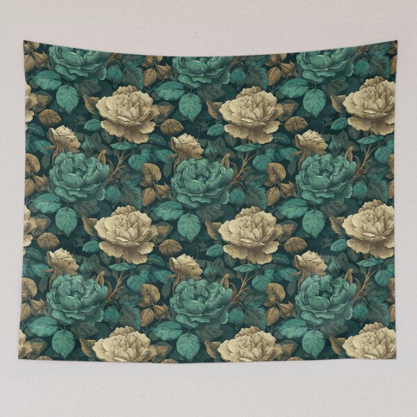 Item preview, Artistic Rose - Vintage Flower Pattern  - Christmas Gifts designed and sold by RoyalStarsPatts.