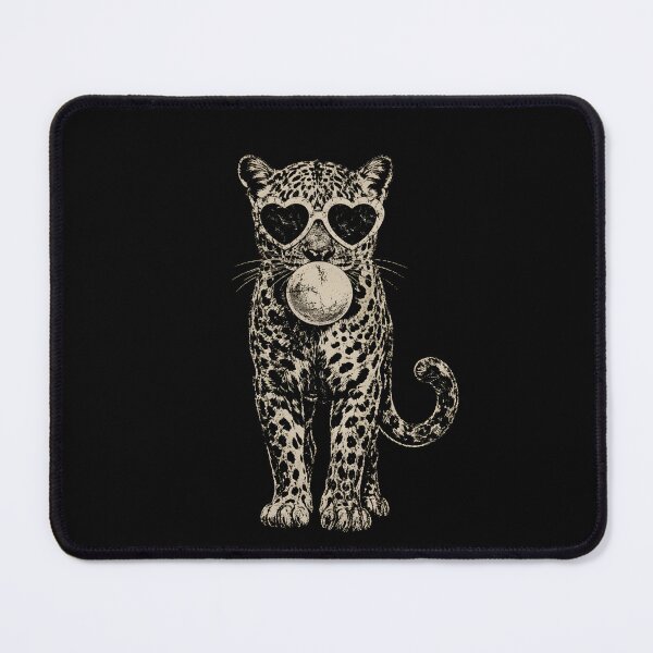 Item preview, Leopard Shirt Leopard Bubblegum Sunglasses T-Shirt Cute Animal designed and sold by THREE LITTLE BEANS.