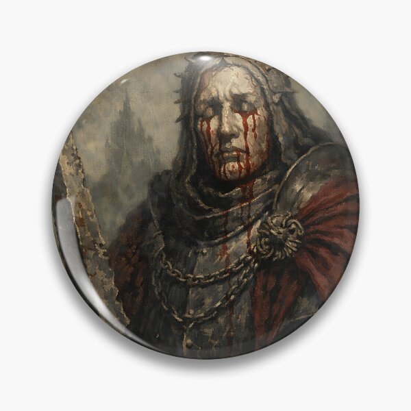 Item preview, Crimson Rector Captain - Dark Fantasy Soulslike Game Art designed and sold by bapupa.