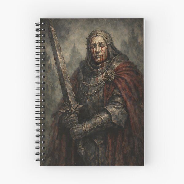 Item preview, Crimson Rector Captain - Dark Fantasy Soulslike Game Art designed and sold by bapupa.