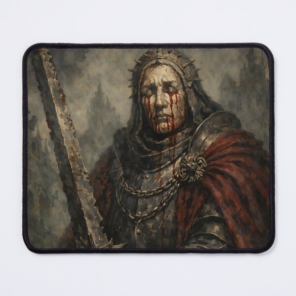 Item preview, Crimson Rector Captain - Dark Fantasy Soulslike Game Art designed and sold by bapupa.