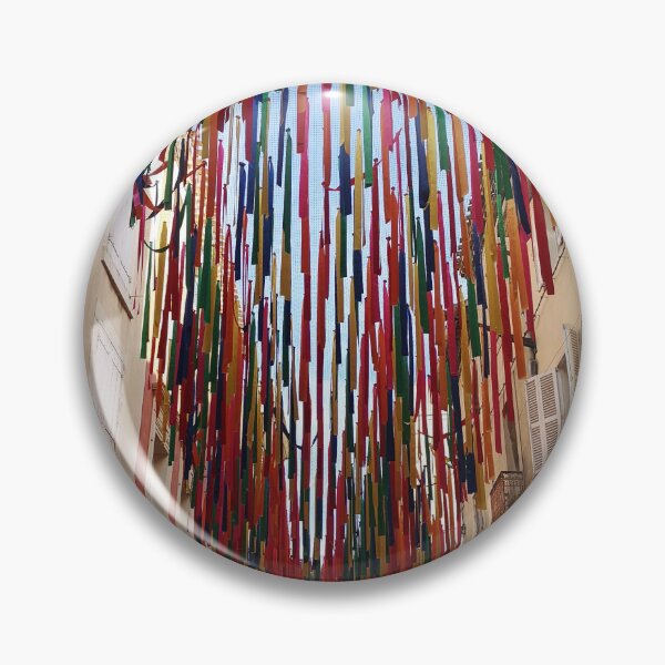 Item preview, Colorful Streamers Over Carcassonne Street France designed and sold by Kainicram.