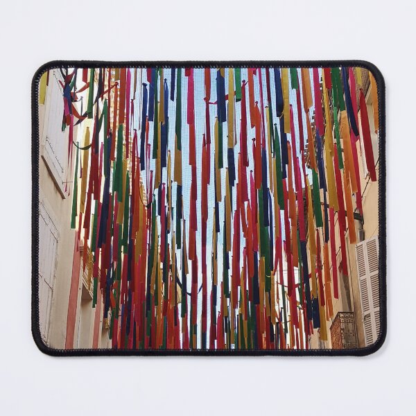 Item preview, Colorful Streamers Over Carcassonne Street France designed and sold by Kainicram.