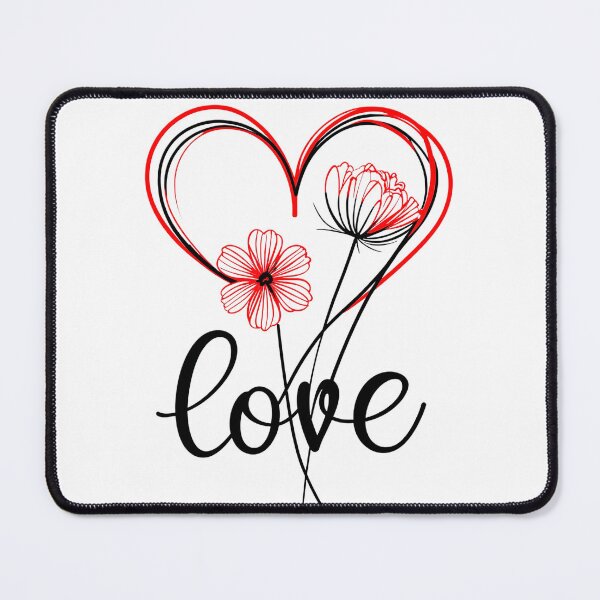 Item preview, flower and heart romantic designed and sold by TanyaLovus.