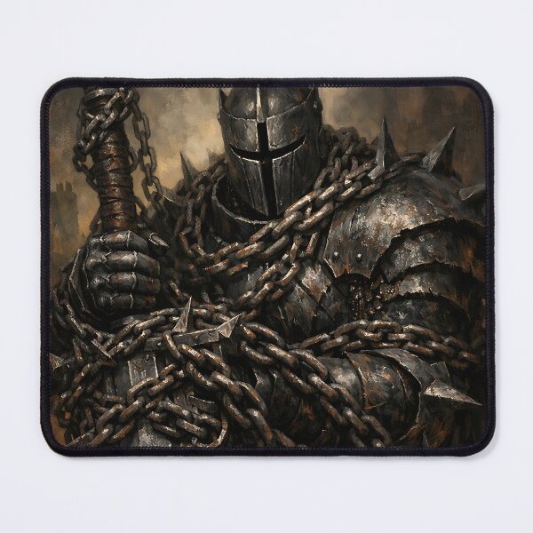 Item preview, Dreadful Harrow Knight - Dark Fantasy Soulslike Game Art designed and sold by bapupa.