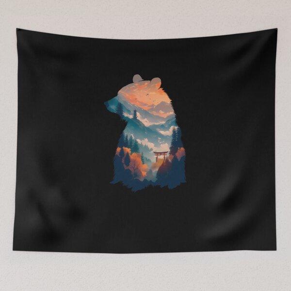 Item preview, Torii Gate Mountain Japan #266 designed and sold by triglavis-art.