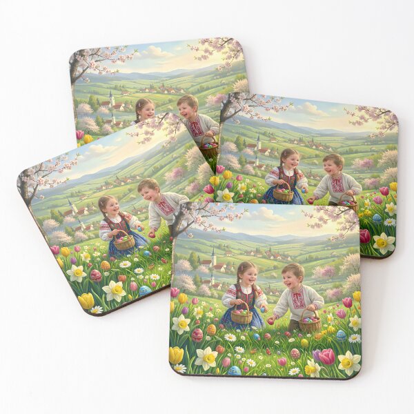 Item preview, Easter picture boy and girl designed and sold by Nalimkibard.