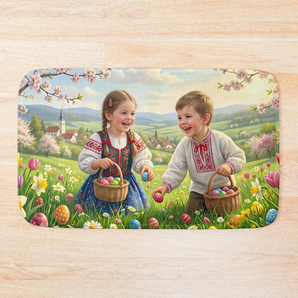 Item preview, Easter picture boy and girl designed and sold by Nalimkibard.