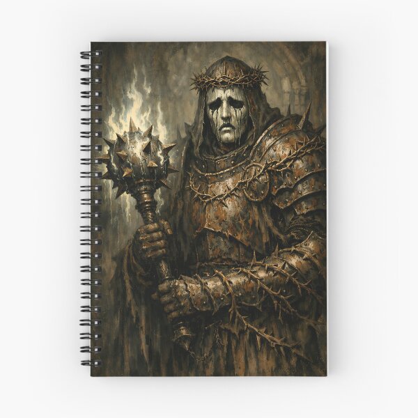 Item preview, Iron Tear Cleric - Dark Fantasy Soulslike Game Boss Art designed and sold by bapupa.