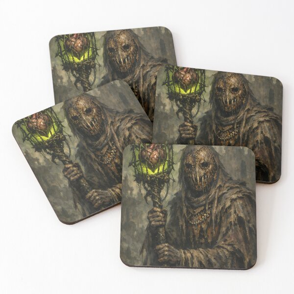 Item preview, The Fleshmender Saint - Dark Fantasy Soulslike Game Character Art designed and sold by bapupa.