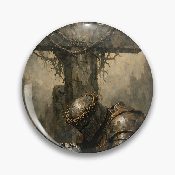 Item preview, The Iron-Clad Penitent - Dark Fantasy Soulslike Game Character Art designed and sold by bapupa.