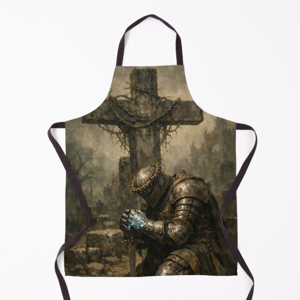 Item preview, The Iron-Clad Penitent - Dark Fantasy Soulslike Game Character Art designed and sold by bapupa.