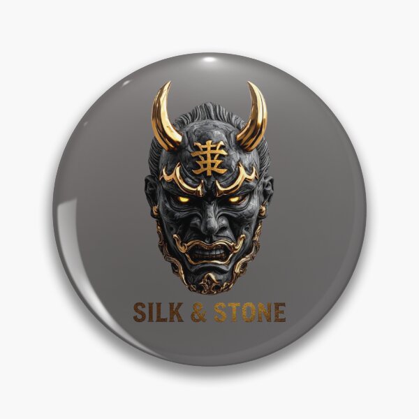 Item preview, Silk & Stone - Ronin Spirit Hannya Gold & Stone_ Edition_02 designed and sold by Shift-Bloom.