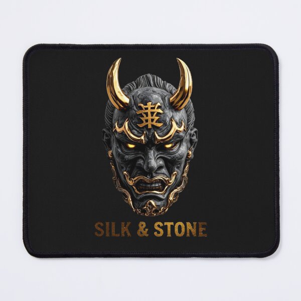 Item preview, Silk & Stone - Ronin Spirit Hannya Gold & Stone_ Edition_02 designed and sold by Shift-Bloom.