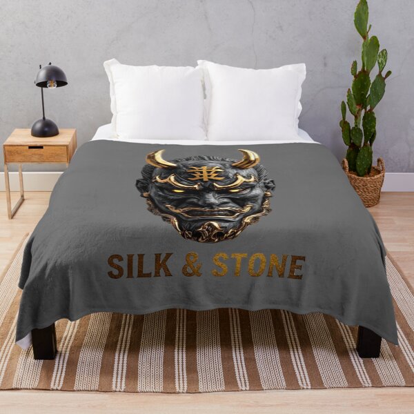 Item preview, Silk & Stone - Ronin Spirit Hannya Gold & Stone_ Edition_02 designed and sold by Shift-Bloom.