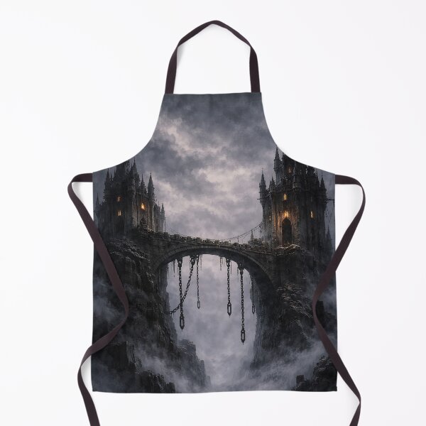 Item preview, Shattered Cathedral Spire - Dark Fantasy Soulslike Game Landscape Art designed and sold by bapupa.