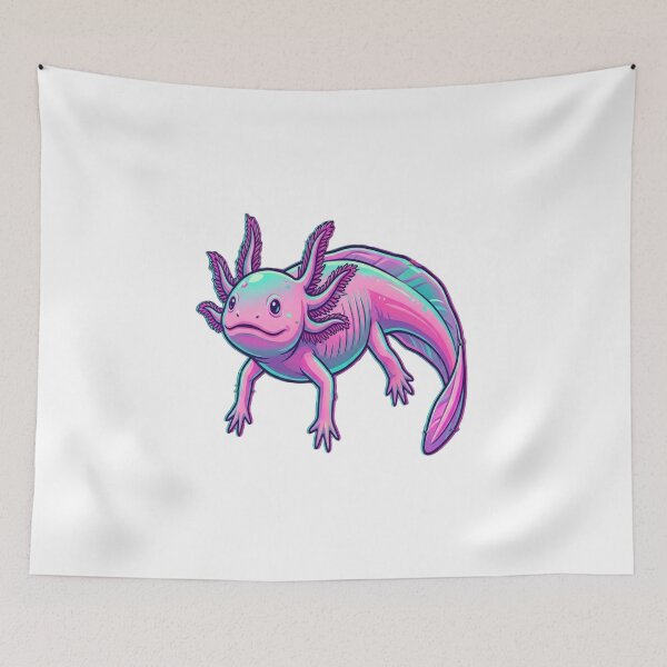 Item preview, cute axalotl designed and sold by Glassear.