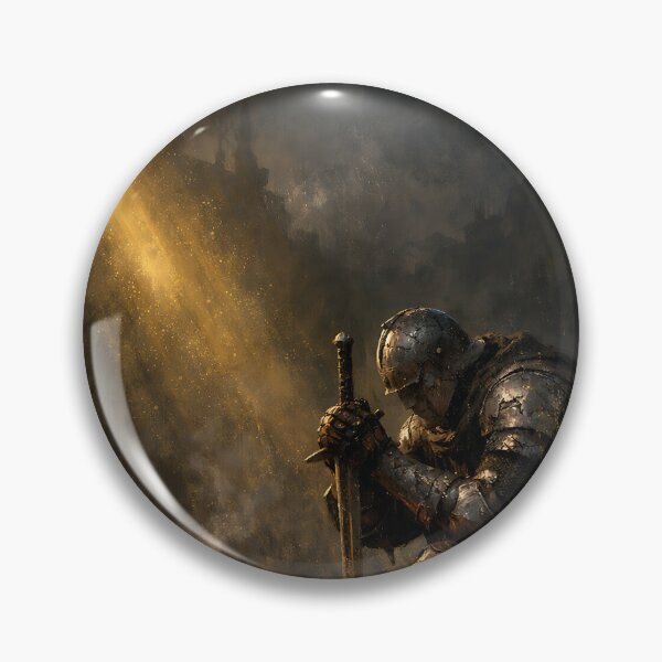 Item preview, Gwyn's Last Cinder - Dark Fantasy Soulslike Game Art designed and sold by bapupa.