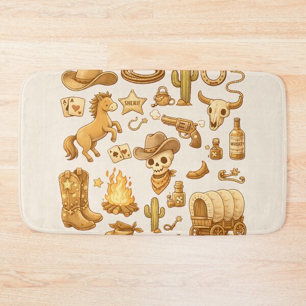 Item preview, Western Cowboy Wild West Rodeo Kid designed and sold by GogaVibeRe.