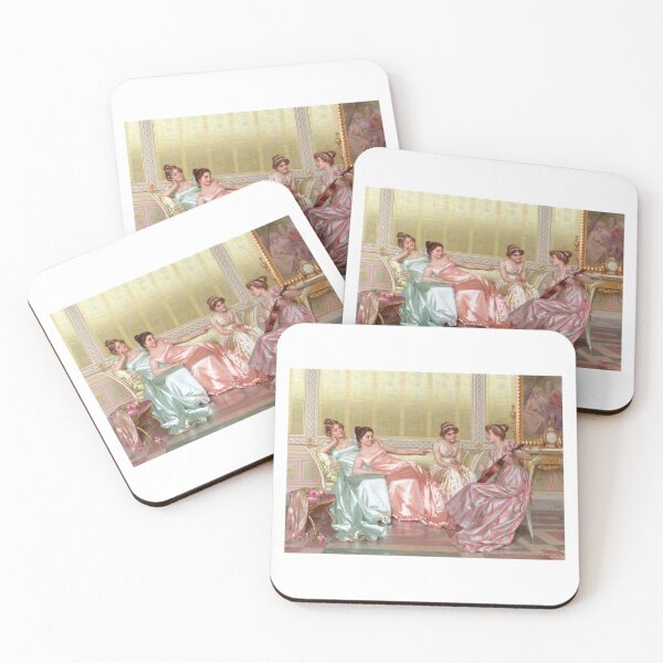 Item preview,  Vittorio Reggianini (Italian,1858-1938) “La soirée designed and sold by Maritina95.