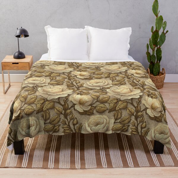 Item preview, Artistic Rose Bouquet - Tropical Flower Pattern  - Dads Day Gifts designed and sold by RoyalStarsPatts.