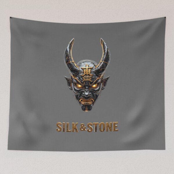 Item preview, Silk & Stone - Ronin Spirit Hannya Gold & Stone_ Edition_01 designed and sold by Shift-Bloom.