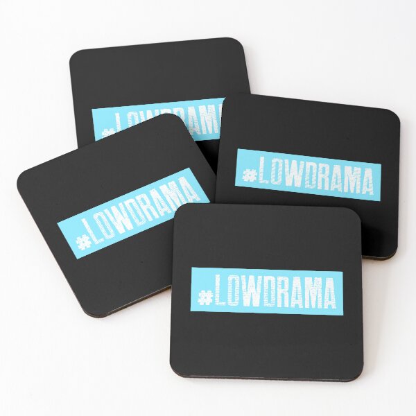 Item preview, #LowDrama Hashtag T-Shirt designed and sold by DwishOriginals.