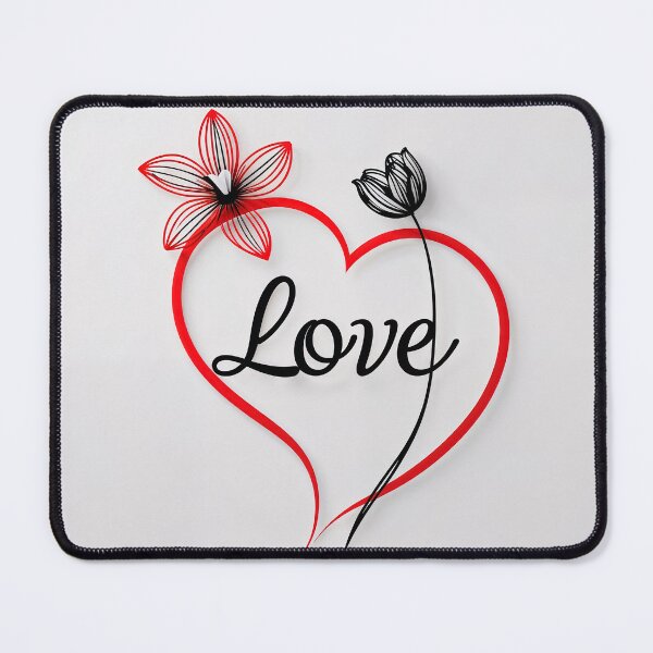 Item preview, flower and heart romantic designed and sold by TanyaLovus.