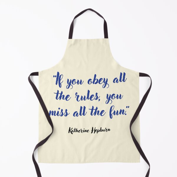 Item preview, If you obey all the rules . . . Katharine Hepburn Quotation designed and sold by CharlottePlaceArt.