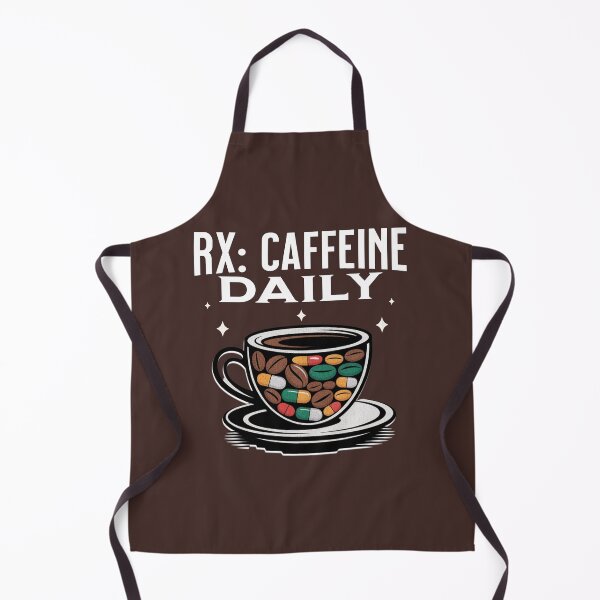 Item preview, RX Caffeine Daily Shirt – Funny Coffee Prescription Tee for Nurses Doctors Pharmacists designed and sold by Negisandeep studio.