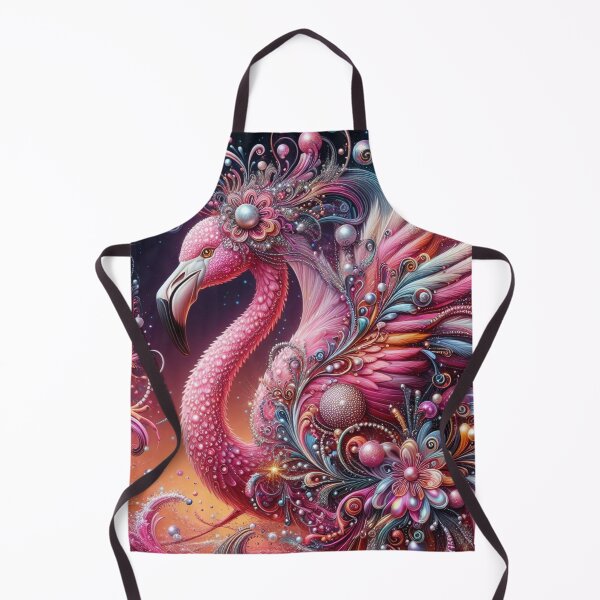 Item preview, Ornate Pink Flamingo Fantasy designed and sold by purplesensation.
