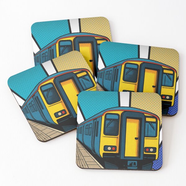 Item preview,  British Rail Class 150 Train Pop Art | UK Railway Illustration | Commuter Train Wall Art | Rail Enthusiast Gift designed and sold by Guards-Comp.