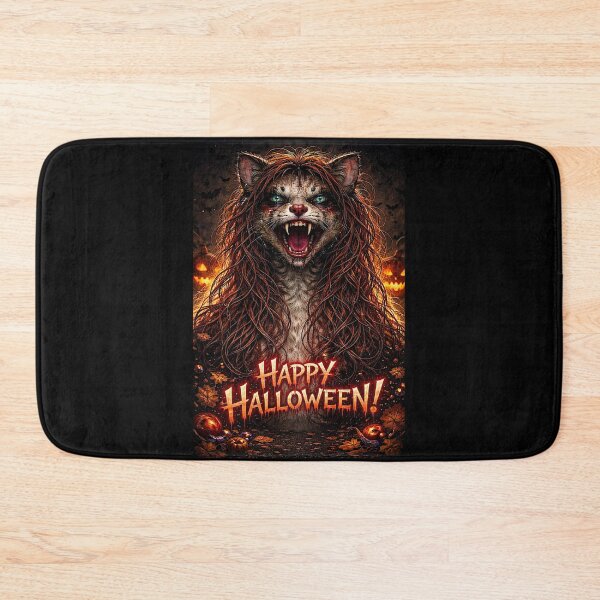 Item preview, Scary Weasel Halloween Night (Halloween) designed and sold by NubesDesignCH.